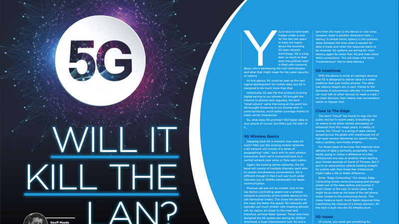 Our Thoughts on 5G and the LAN - Preview Image