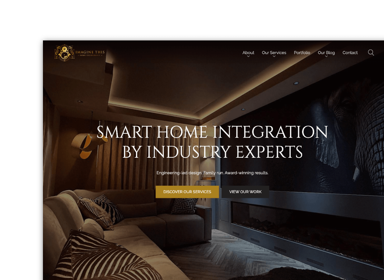 Preview Image - Imagine This website project